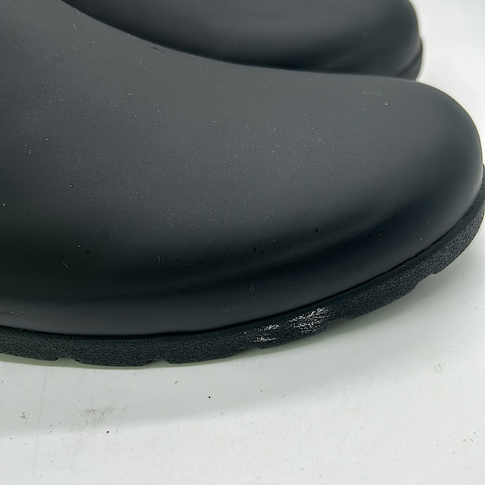 Hunter Black Buckle Quarter Height Rain Boots Shoes **Size 7** ☔️☔️ - Picture 8 of 9